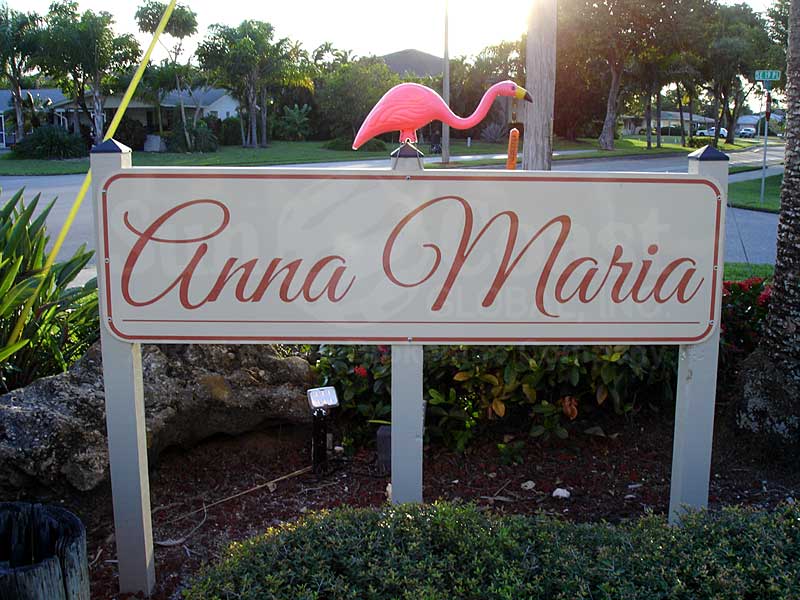 Anna Maria Signage